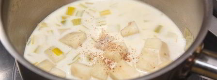 фрикасе из куриной грудки. Шаг 4