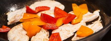 фрикасе из куриной грудки. Шаг 8