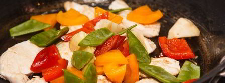 фрикасе из куриной грудки. Шаг 9