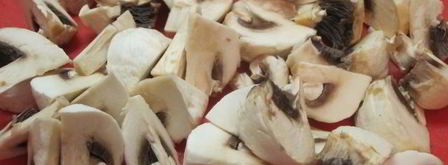 фрикасе из курицы с грибами. Шаг 3