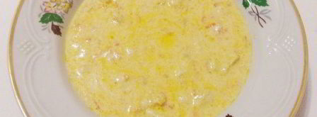 фрикасе из курицы с рисовым медвежонком. Шаг 15