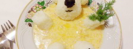 фрикасе из курицы с рисовым медвежонком. Шаг 16