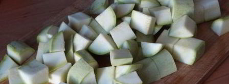 грибное рагу с кабачками в сметанном соусе. Шаг 2