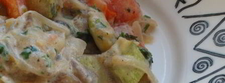 грибное рагу с кабачками в сметанном соусе. Шаг 13