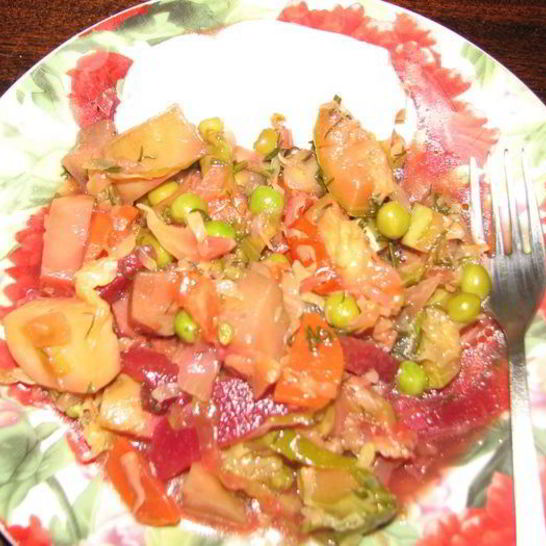 Рецепт летнего овощного рагу