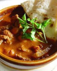 Мексиканское рагу из фарша и фасоли