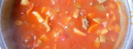 мясное рагу с овощами. Шаг 27