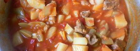 мясное рагу с овощами. Шаг 28