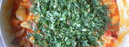 мясное рагу с овощами. Шаг 30