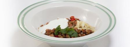 острое рагу из индейки с чечевицей. Шаг 3