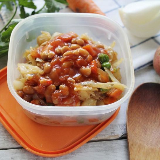 Рецепт овощного рагу беза мясов с капустого и картошкого