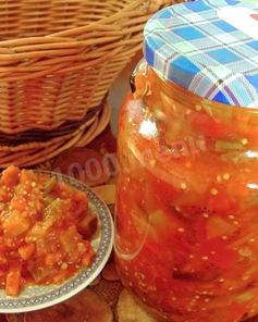 Овощное рагу на зиму без уксуса