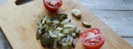 овощное рагу с фасолью стручковой. Шаг 4