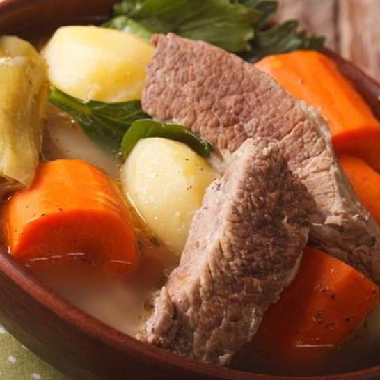 Рецепт овощного рагу с говядиной