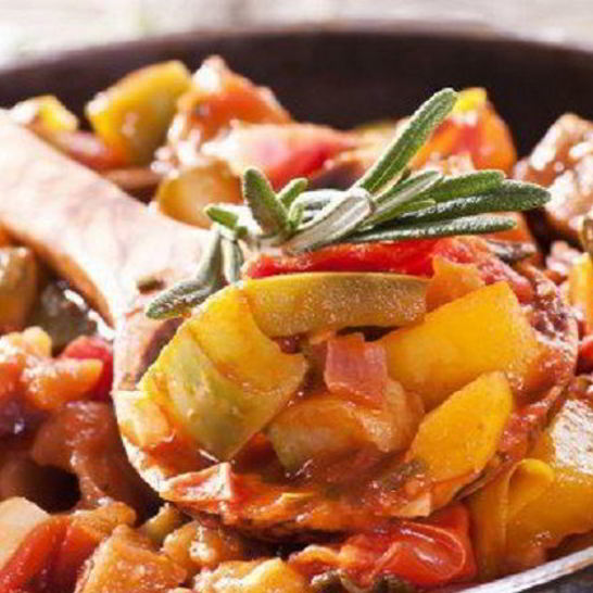 Рецепт овощного рагу с кабачками