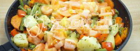 овощное рагу с прованскими травами. Шаг 5