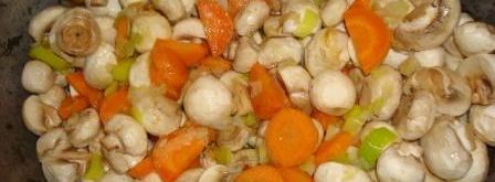 овощное рагу с шампиньонами. Шаг 4