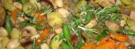 овощное рагу с шампиньонами. Шаг 8