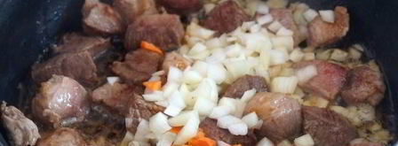 овощное рагу со свининой. Шаг 3