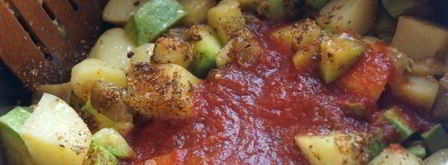 овощное рагу со свининой. Шаг 8