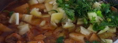 овощное рагу со свининой. Шаг 9