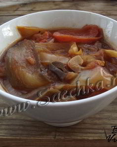 Овощное рагу в мультиварке