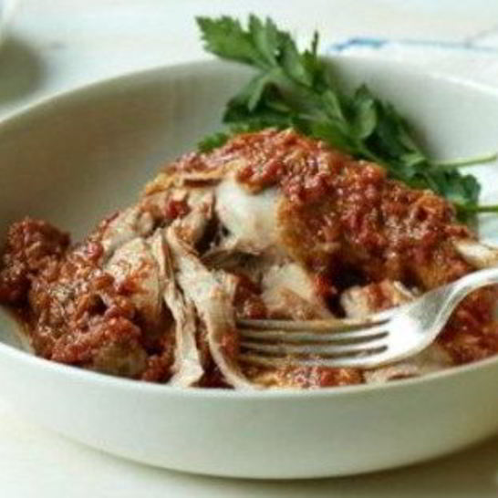 Рецепт пряного куриного рагу капама