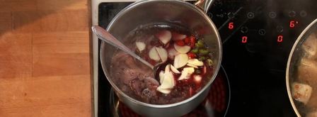 рагу из барашка с чесночной подливой. Шаг 4