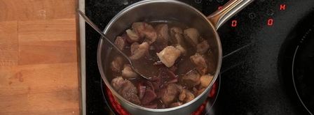 рагу из барашка с чесночной подливой. Шаг 5