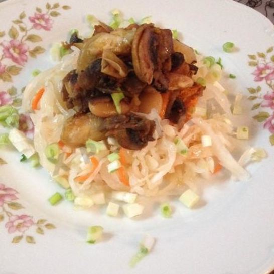 Рецепт рагу из фасоли с грибами