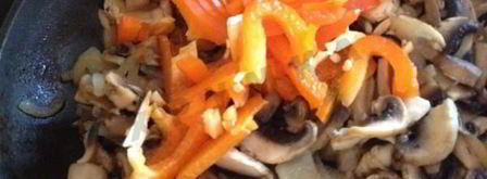 рагу из фасоли с грибами. Шаг 6