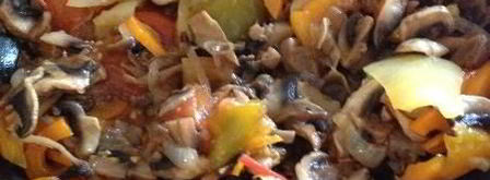 рагу из фасоли с грибами. Шаг 7