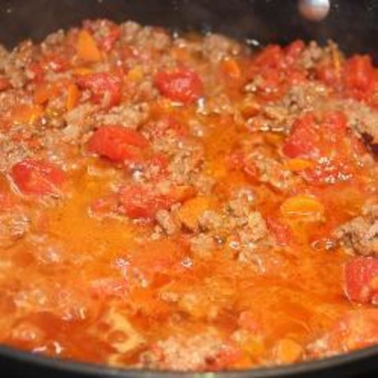 Рецепт рагу из говядины с помидорами