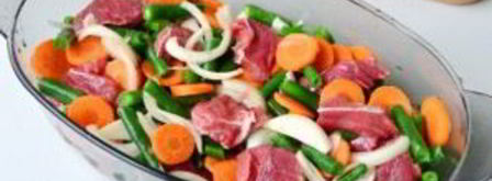 рагу из говядины в пароварке. Шаг 3