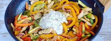 рагу из кабачков с курицей. Шаг 8