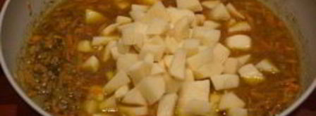 рагу с фаршем говядины. Шаг 9