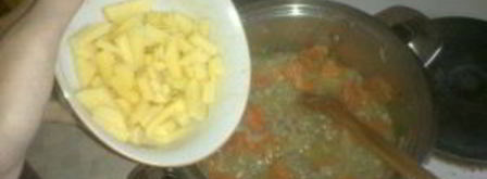 рагу с фаршем и овощами. Шаг 3