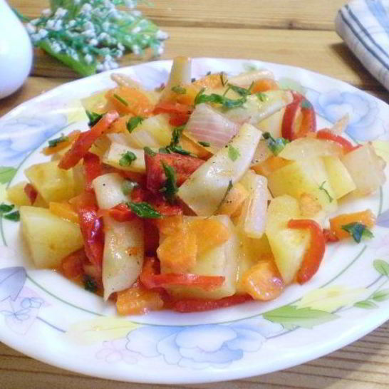 Рецепт рагу с фасолью