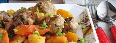 рагу с мясными шариками. Шаг 9