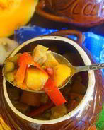 Рагу со свининой в духовке