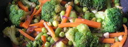 зеленое рагу с имбирем и морковью. Шаг 5