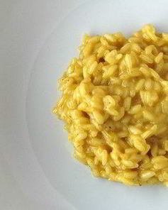 Быстрое желтое ризотто