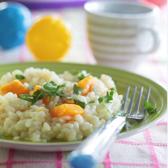 Рецепт детского ризотто с тыквой