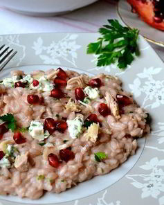 Гранатовое ризотто