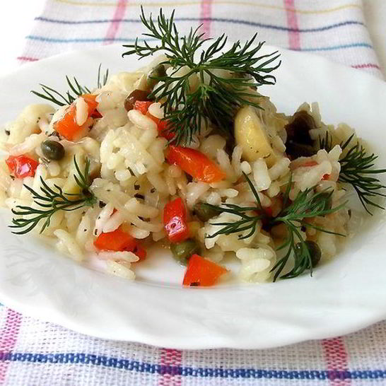 Рецепт грибного ризотто