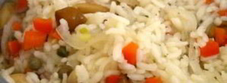 грибное ризотто. Шаг 3