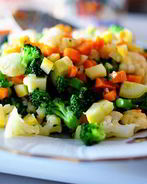 Легкое ризотто с овощами