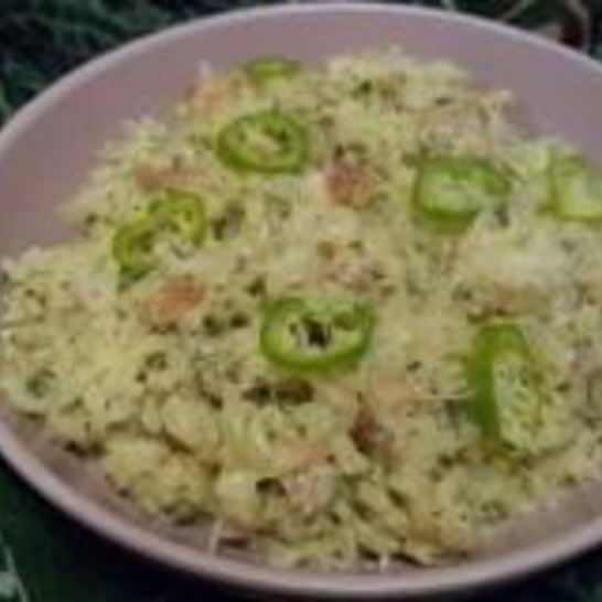 Рецепт насыщенного ризотто с морским окунем и сливками