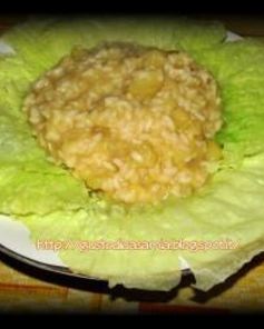 Овощное ризотто с картофелем и капустой