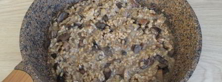 ризотто из перловки с грибами. Шаг 14